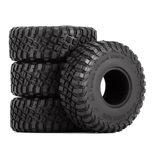 4 Stück 2,2 Zoll Radreifen 120 mm für 1/10 RC Raupenraupe Auto Axial SCX10 Traxxas TRX4 - Bild 1 von 7