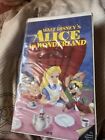 Alice In Wonderland Rare Vintage Vhs Tape