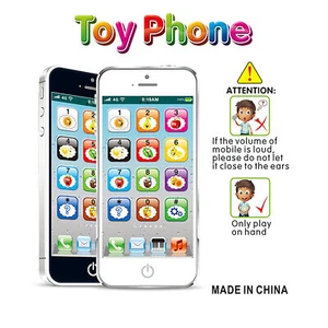 Child's Interactive First Own Cell Phone Play to learn touch screen w/ LED light - Picture 1 of 17