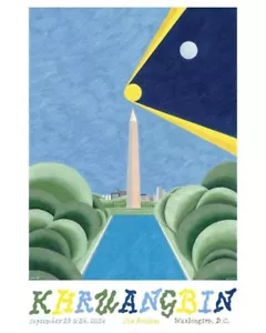 Khruangbin Sep 23-24, 2024 2025 Washington DC The Anthem Tour Poster - Picture 1 of 8