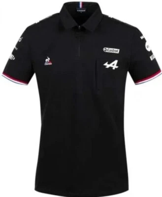 Polo Alpine F1 Racing A Team 2021 Color Negro Le Coq Sportif Talla XL, NUEVO SIN ETIQUETAS Foto 1 de 4