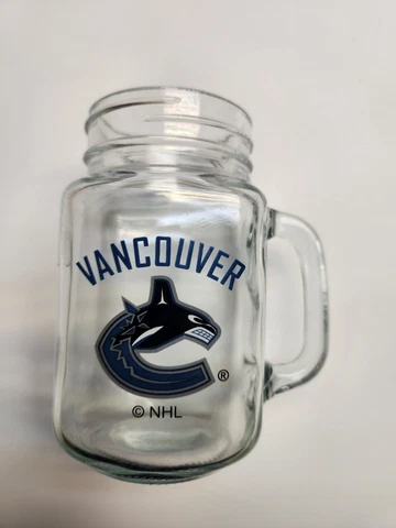 Vancouver Canucks Glass Jar Mug Cover