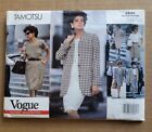 Vogue Tamotsu Dress Jacket Top Skirt Shorts Sewing Pattern 2834 Miss 14 16 18 UC