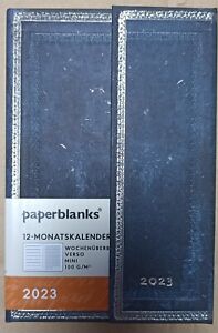 Paperblanks Kalender 2023, Inkblot Mini VSO , 100x140mm, Neu! 