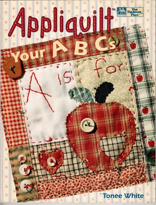 Libro Appliquilt Your ABC ©1995 That Patchwork Place B225 Leisure Arts 105889 Foto 1 de 4