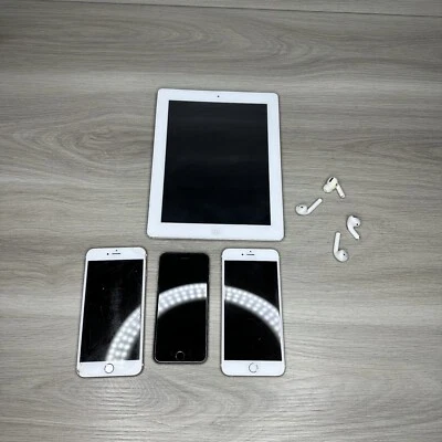 Untested Apple iPhones Model A1522, A1549, A1687, A1397 and Airpods - Image 1 of 4