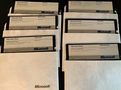 Microsoft MS-DOS 5 Upgrade Operating System 5.25” Disk 1991 Original envelopes - Image 1 of 4