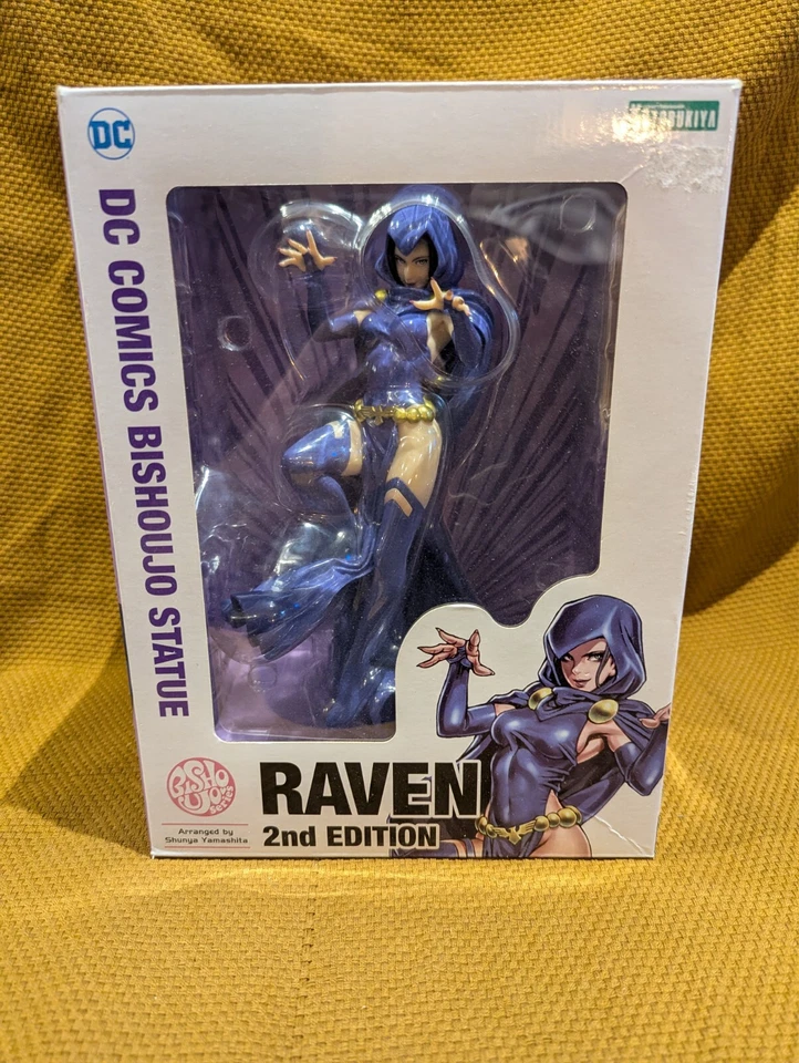 KOTOBUKIYA DC COMICS RAVEN BISHOUJO STATUE 2nd Edition (Purple) - Image 1 of 4
