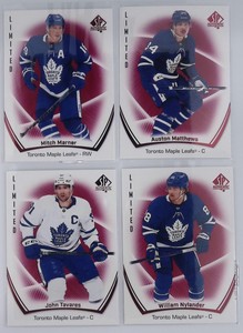 2021-22 SP Authentic Hockey Limited Lots (4) Toronto Maple Leafs