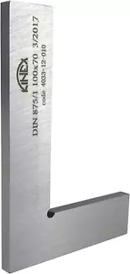 4033-12-015 6 Inches Tall X 4 Inches Wide Flat Solid Machinist Square New - Picture 1 of 12