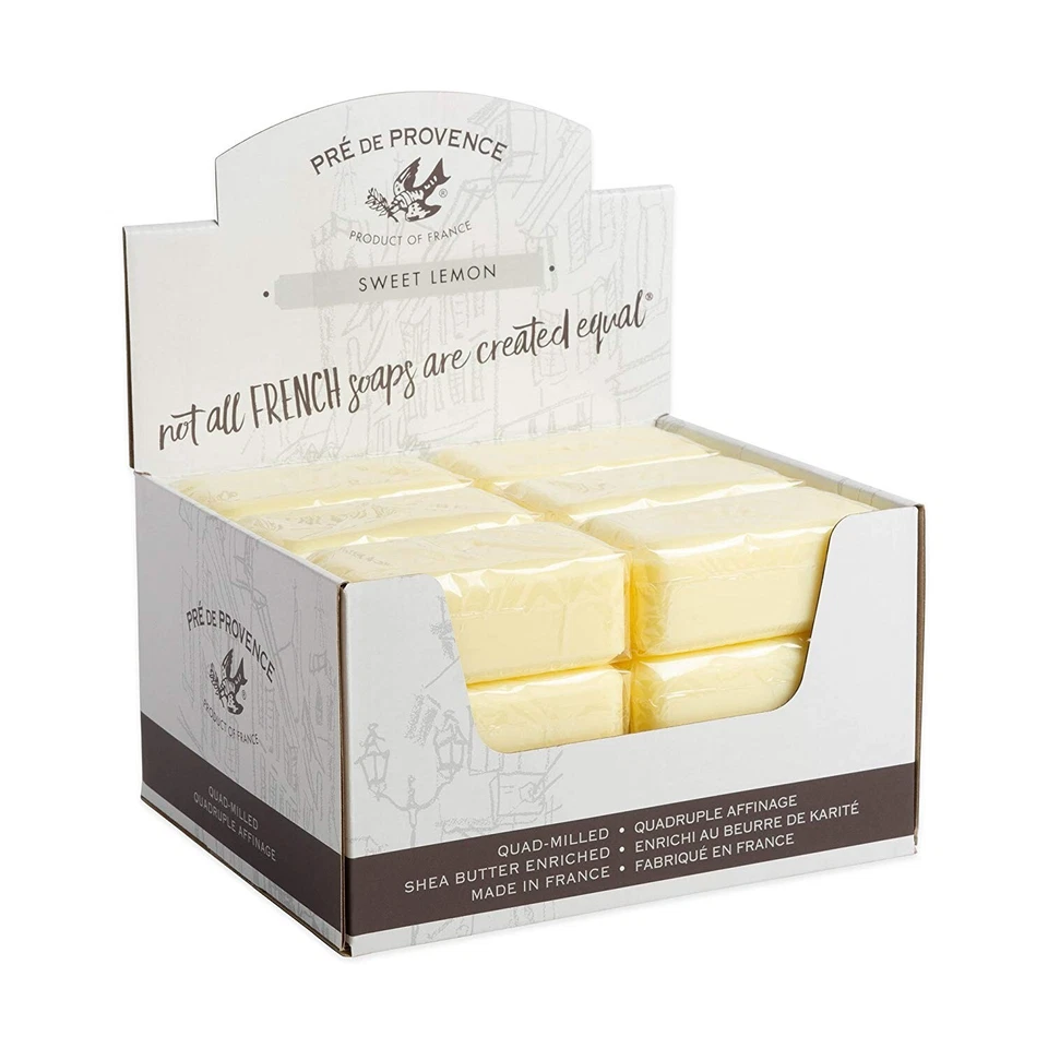 Pre De Provence Artisanal French Soap Bar Enriched With Shea Butter Sweet Lemon