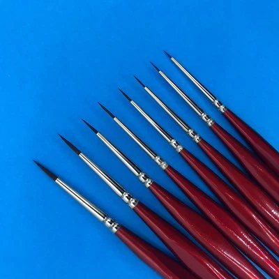 Cepillos para decoración de pasteles - Juego de detalles finos. Herramientas para pasteles. Pastel Foto 1 de 4