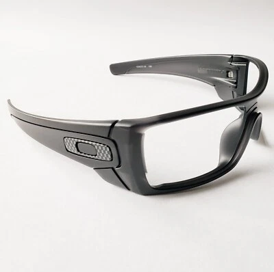 Oakley Batwolf Matte Black Ink Replacement Frame Only Carbon Fiber Icons OO9101 - Image 1 of 4