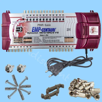 Multischalter Matrix 13/16 EMP Centauri Profi Line  3 Sat 16 Teilnehmern HDTV 4K - Bild 1 von 4