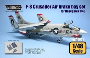 Wolfpack WP48031, F-8 Crusader Juego de bahía de freno de aire (para Hasegawa 1/48), ESCALA 1/48 - Imagen 1 de 4