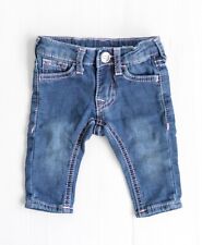 True Religion Blue Denim Jeans Baby Size 3M 0-3 Months EUC