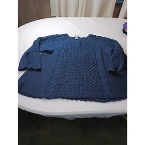 Catherines Women's Open Knit Sweater Long Sleeve Scoop Neck Pullover, Size 3x - Picture 1 of 4