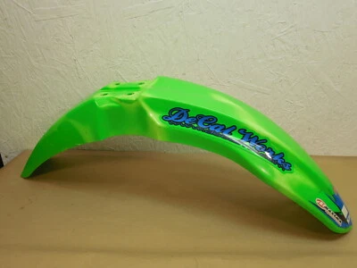 Para-lama dianteiro verde 2012 Kawasaki KX450F KX 450F com gráfico - Imagem 1 de 4