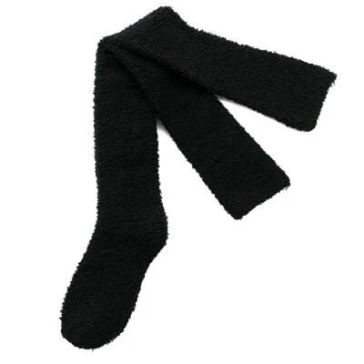 Women Fleece Thigh High Boot Socks Extra Long Winter Stockings Leg Warmer Lady - Image 1 of 4