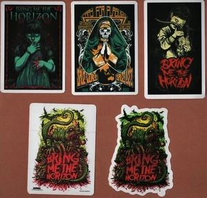 BRING ME the HORIZON STICKERS Music METALCORE Heavy Metal ELECTRONIC hard rock - Picture 1 of 16