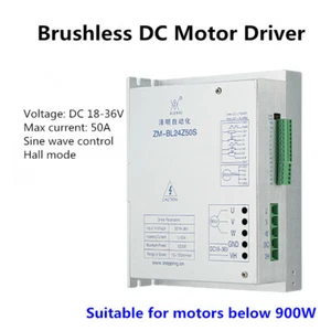 Controlador de motor de CC sin escobillas ZM-BL24Z50S 24VDC 50A 900W - Imagen 1 de 8