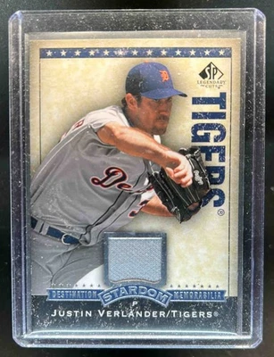 2008 SP Legendary Cuts Justin Verlander Destination Stardom #DS-JV - Image 1 of 2