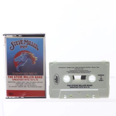 Steve Miller Band Greatest Hits 74-78 Cassette Tape - Image 1 of 2