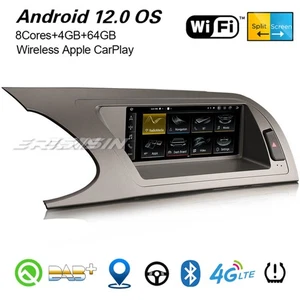 8,8" Android 14 Autoradio Audi A4 DAB+ WiFi CarPlay Qualcomm 8 Kerne Navi 4+64GB - Bild 1 von 24