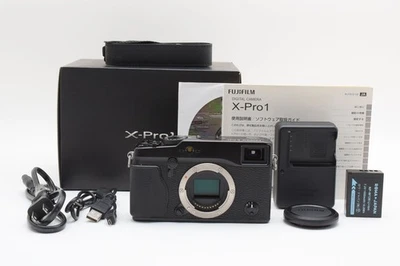 Fujifilm X-Pro1 16MP Mirrorless Camera Black Body From Japan (Excellent++) - Image 1 of 4