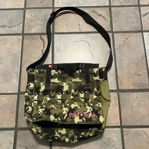 Paul Frank Damen Riemen Schulter Handtasche Camouflage grün Tasche Affen 13" x 10" - Bild 1 von 6