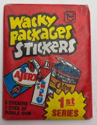 1979 Topps WACKY PACKAGES STICKERS 1st Series Wax Pack - Image 1 of 2