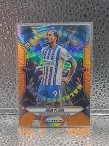 2024-25 Panini Prizm EPL Soccer, Joao Pedro, Orange Kaleidoscopic /25 - Picture 1 of 2