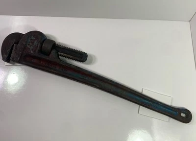 National Tools Heavy Duty 24" chave de tubo 1/4" a 3 tubos ótimos dentes funcionais - Imagem 1 de 4