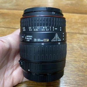 SIGMA Aspherical 28–80mm f/1:3.5–5.6 II MACRO ZOOM Lens  Canon EF  With Extras - Picture 1 of 8