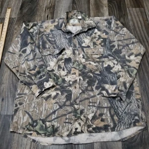 Vintage Mossy Oak The First Perfect Camo Button Shirt Chamois Herren Gr. L USA - Bild 1 von 11