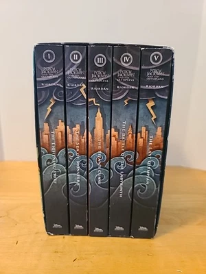 Percy Jackson and the Olympians Boxed Set by Rick Riordan 1-5  - Image 1 of 4