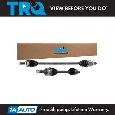 TRQ Front CV Axle Shaft Set For 2011-2015 Hyundai Sonata 2011-2016 Kia Optima - Image 1 of 4