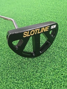 Slotline SL-782 Mallet Putter LH 34" Zoll Stealth Black Mallet MOI Putter - Bild 1 von 11