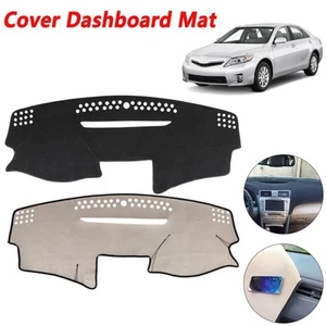 Cubierta de tablero de cuero para automóvil alfombrilla de tablero antideslizante para Toyota Camry 2007-2011 - Imagen 1 de 12