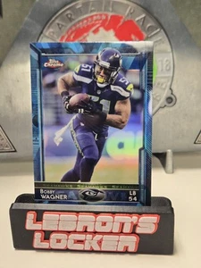 2015 Topps Chrome - Bobby Wagner Error Card - Bruce Irvin #68 Blue Refractor - Picture 1 of 2