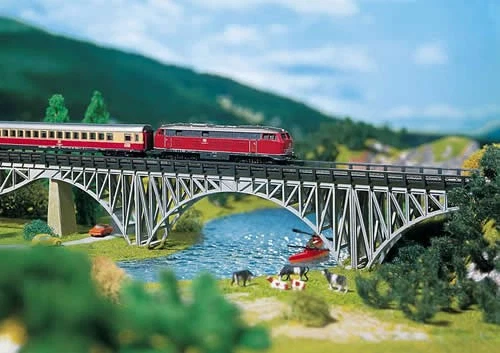 Faller 282915 Z Scale Deck Arch Bridge -- 8-5/8" 22cm - Image 1 of 1
