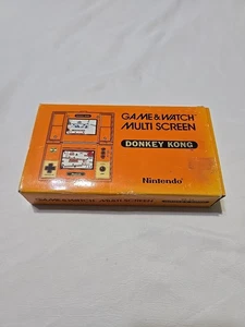 Nintendo Donkey Kong Juego y Reloj (DK-52) 1982 Consola Naranja Vintage ¡PROBADA! - Imagen 1 de 18