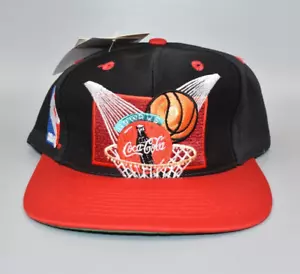 Cappello berretto snapback vintage anni 90 logo Coca-Cola NBA 7 - nuovo con etichetta - Foto 1 di 7