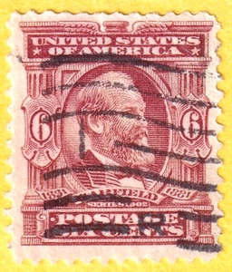 jis36 US STAMP SC# 305 6c 1902 USED CV$5.50 984 - Picture 1 of 2