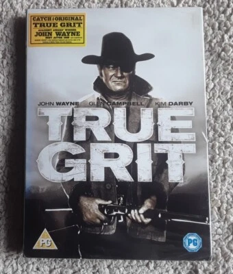TRUE GRIT (1969) - John Wayne, Glen Campbell, Kim Darby - DVD *NEW & SEALED* - Image 1 of 4
