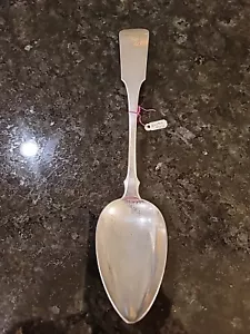 Thomas Davis Boston Coin Silver 9" Serving Spoon - Picture 1 of 6