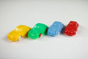 Porsche 356 Groschenauto Plastik Modellauto Spielzeug Margarine 50er 60er Jahre - Bild 1 von 5
