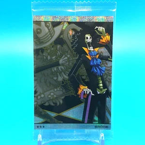 ONE PIECE Karte Brook No.10-09 SR Bandai Made in Japan nicht geöffnet - Bild 1 von 2