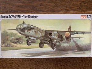 1/72 Frog ARADO Ar 234 BLITZ JET BOMBER Luftwaffe Vintage 1976 1st Issue Kit OOP - Bild 1 von 1