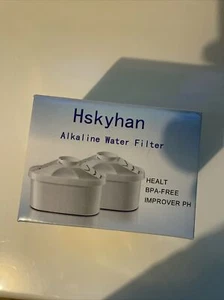 Hskyhan- Alkaline Water Filter- Healt, BPA FREE, Improver PH- 2 Pack - Picture 1 of 5